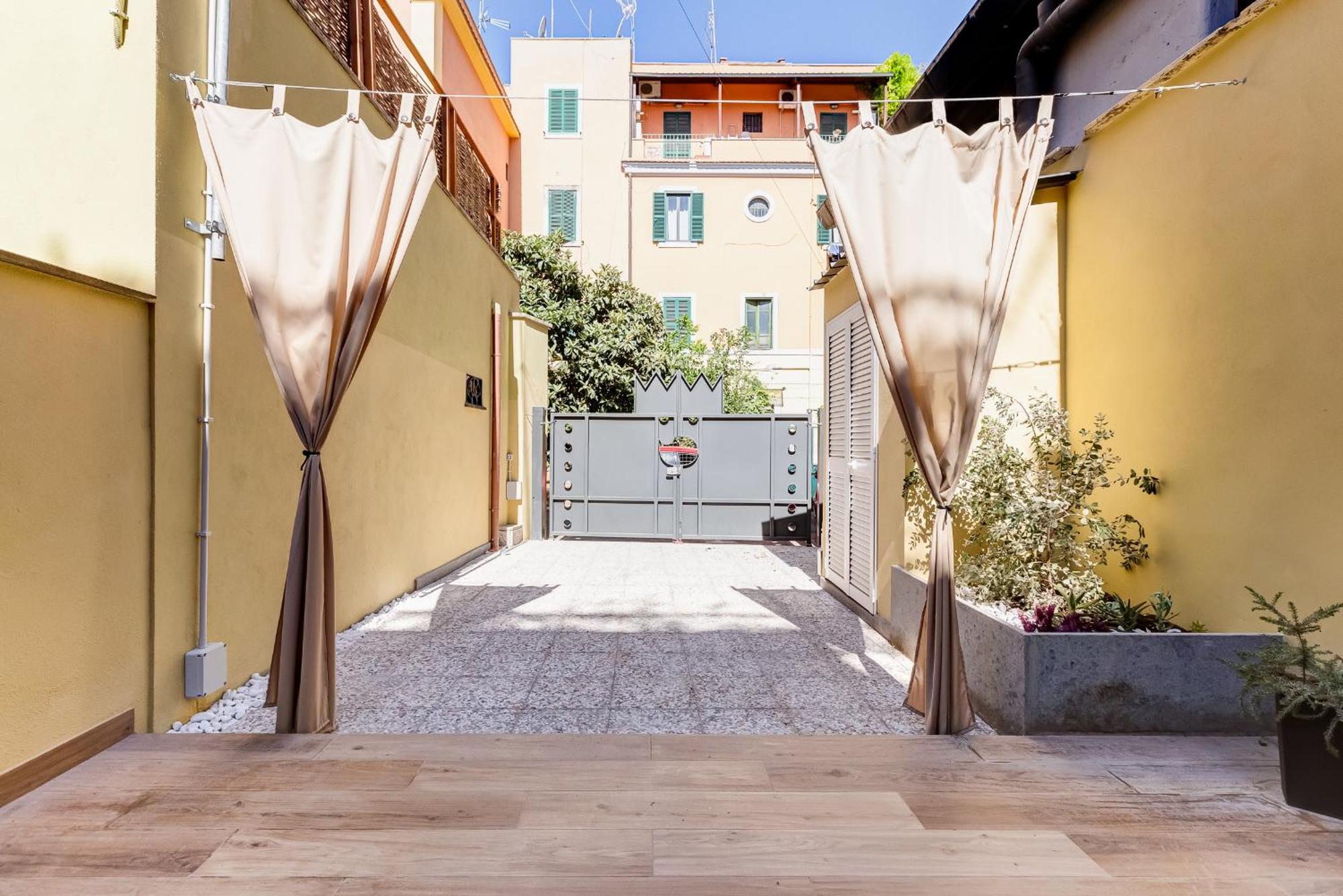 Vivilo Collection - Pigneto - Patio - Terrace - Parking Lägenhet Rom