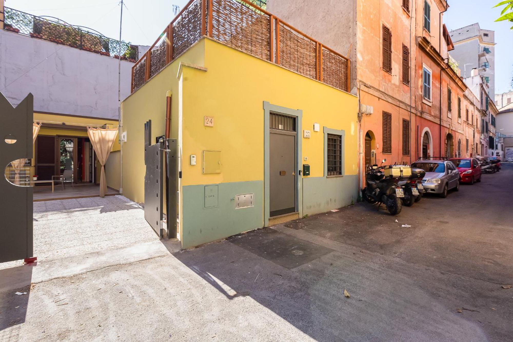 Vivilo Collection - Pigneto - Patio - Terrace - Parking Lägenhet